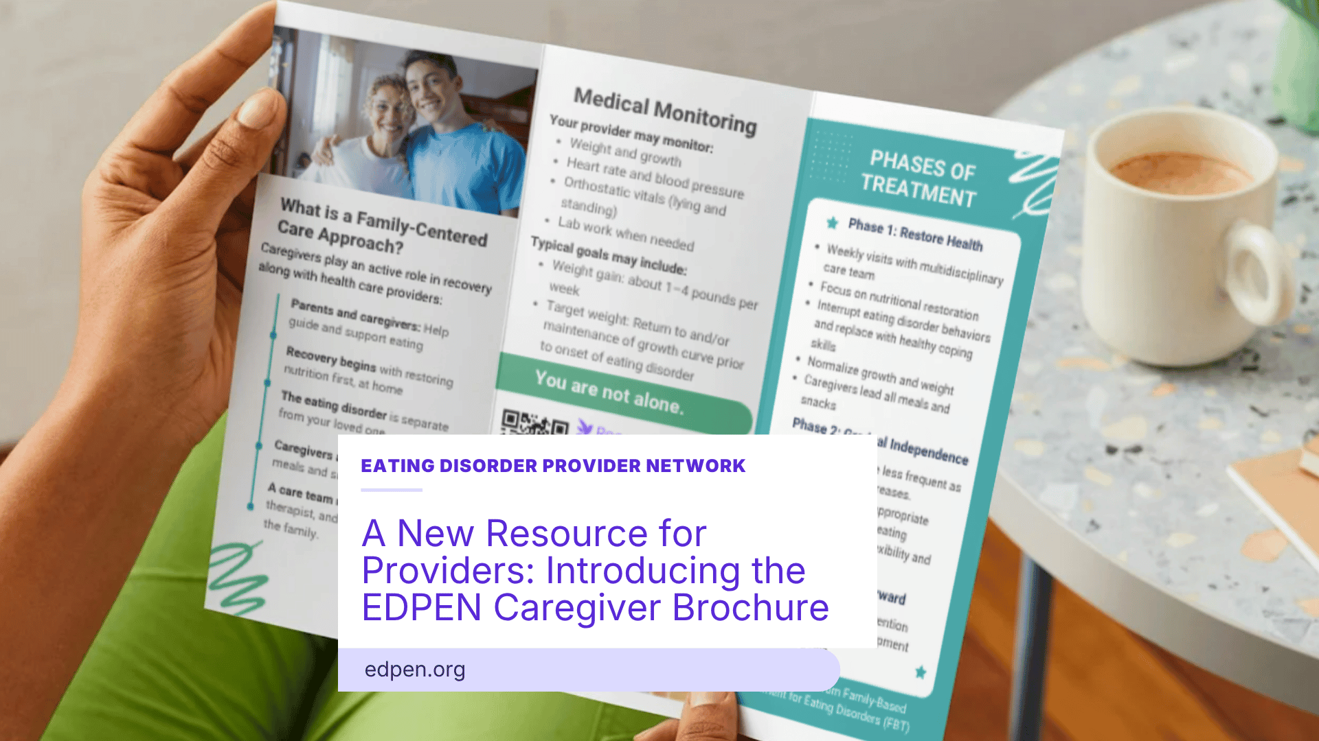A New Resource for Providers: Introducing the EDPEN Caregiver Brochure